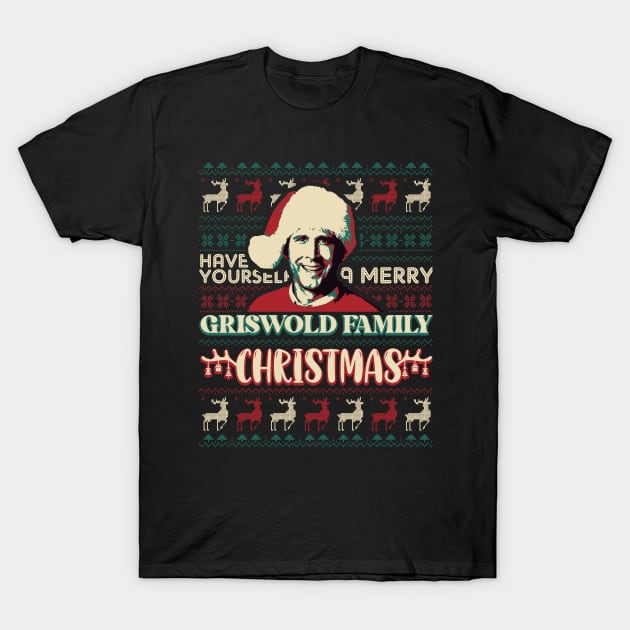 Have Yourself A Merry Griswold Family Christmas T-Shirt by mia_me